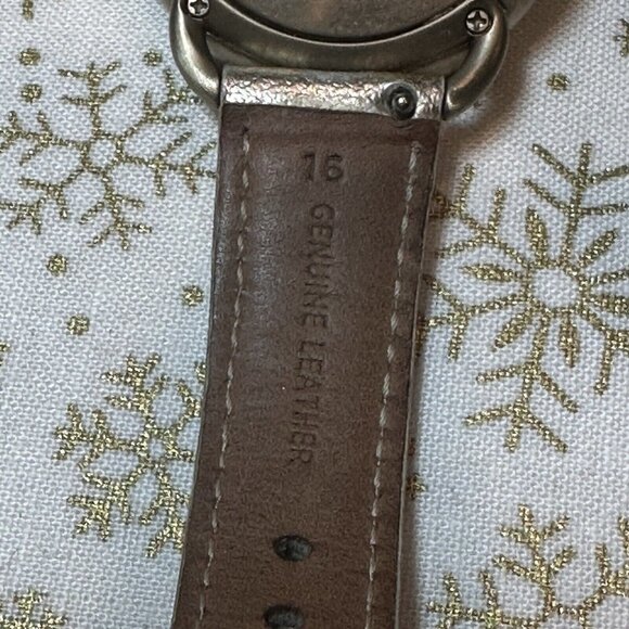 Fossil Tailor ES3912 Watch Women Leather Analog Dial Quartz New Battery Video‎ - Picture 6 of 11